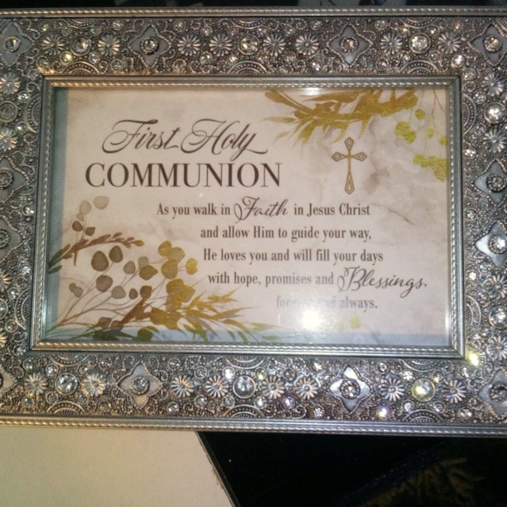 Communion Music Box/Keepsake